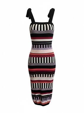 Anthropology Sydney Piano Stripe Mariann Knit Dress by Azulu